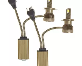 Лампа светодиодная  LED Avantech H4 12V 45W, 6500К 4500lm (комплект 2 шт.)