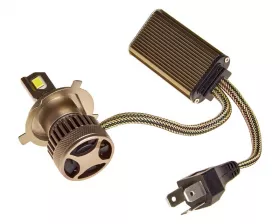 Лампа светодиодная  LED Avantech H4 12V 45W, 6500К 4500lm (комплект 2 шт.)