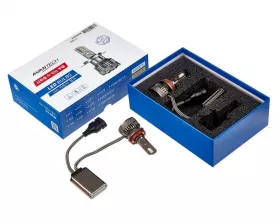 Лампа светодиодная  LED Avantech H9 12V 45W, 6500К 4500lm (комплект 2 шт.)