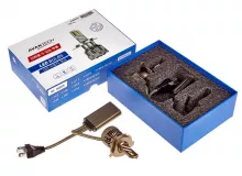 Лампа светодиодная  LED Avantech H4 12V 45W, 4300K 4500lm (комплект 2 шт.)