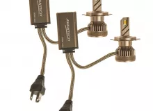 Лампа светодиодная  LED Avantech H4 12V 45W, 4300K 4500lm (комплект 2 шт.)
