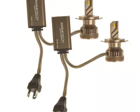 Лампа светодиодная  LED Avantech H4 12V 45W, 4300K 4500lm (комплект 2 шт.)