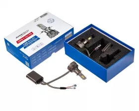 Лампа светодиодная  LED Avantech H3 12V 45W, 4300K 4500lm (комплект 2 шт.)