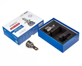Лампа светодиодная  LED Avantech H15 12V 45W, 4300K 4500lm (комплект 2 шт.)