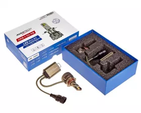 Лампа светодиодная  LED Avantech HB4 12V 45W, 4300K 4500lm (комплект 2 шт.)