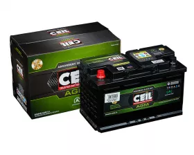 Аккумулятор CEIL DIN AGM DIN80-AGM-L4 R