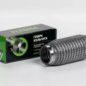Гофра 40/150 (AISI 304 wire mesh, interlock)