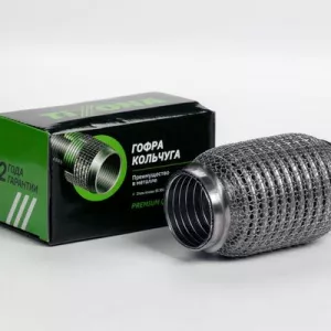 Гофра 45/120 (AISI 304 wire mesh, interlock)