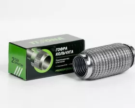 Гофра 45/150 (AISI 304 wire mesh, interlock)