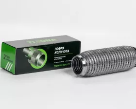 Гофра 45/200 (AISI 304 wire mesh, interlock)