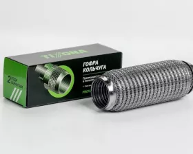 Гофра 50/200 (AISI 304 wire mesh, interlock)