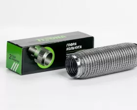 Гофра 50/230 (AISI 304 wire mesh, interlock)