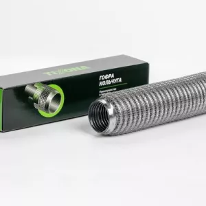 Гофра 50/320 (AISI 304 wire mesh, interlock)