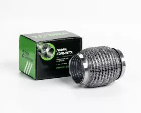 Гофра 55/100 (AISI 304 wire mesh, interlock)