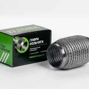 Гофра 55/120 (AISI 304 wire mesh, interlock)