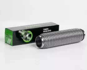 Гофра 55/300 (AISI 304 wire mesh, interlock)