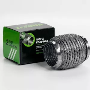 Гофра 60/100 (AISI 304 wire mesh, interlock)