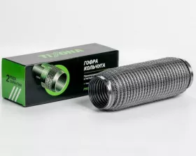 Гофра 64/250 (AISI 304 wire mesh, interlock)