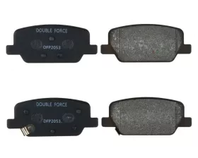 Колодки тормозные дисковые задние Double Force