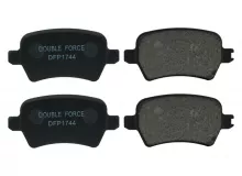 Колодки тормозные дисковые задние Double Force