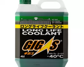 Антифриз GIGAS LONG LIFE COOLANT -40 GREEN, зеленый, 4л