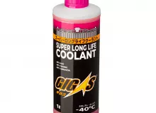 Антифриз GIGAS SUPER LONG LIFE COOLANT -40 PINK, розовый, 1л