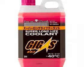 Антифриз GIGAS SUPER LONG LIFE COOLANT -40 PINK, розовый, 2л