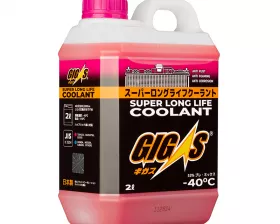 Антифриз GIGAS SUPER LONG LIFE COOLANT -40 PINK, розовый, 2л
