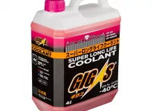 Антифриз GIGAS SUPER LONG LIFE COOLANT -40 PINK, розовый, 4л