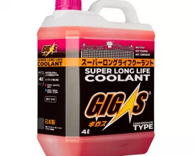 Антифриз GIGAS SUPER LONG LIFE COOLANT CONCENTRATE PINK, розовый, 4л