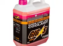 Антифриз GIGAS SUPER LONG LIFE COOLANT CONCENTRATE PINK, розовый, 4л