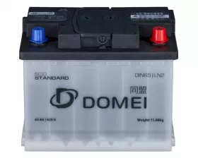 Аккумулятор DOMEI Eco STANDARD DIN 65 - LN2, 65Ah, 650A, 242x175x190, бортик