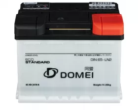 Аккумулятор DOMEI Eco STANDARD DIN 65 - LN2, 65Ah, 650A, 242x175x190, бортик
