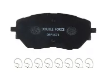 Колодки тормозные дисковые передние Double Force