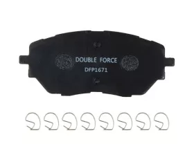 Колодки тормозные дисковые передние Double Force
