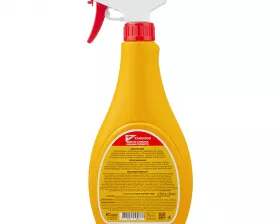 Полироль универсальный (кож.,рез.,пласт.) Leather & Tire Wax аромат апельсин грейпфрут, 500мл