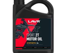 LAVR MOTO Моторное масло GT SPORT 2T, 4 л