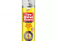 Пенный очиститель-чернитель шин Kangaroo Tire Shiner Clean&Black, 650 мл