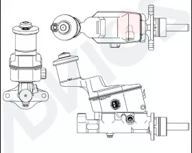 Главный тормозной цилиндр
