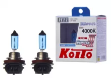 Лампа высокотемпературная Koito Whitebeam H11 12V 55W (100W) 4000K (комплект 2 шт.)
