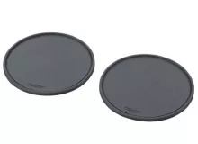 Коврик противоскользящий Carmate Non Slip Sheet, круглый, с бортом, диаметр 65 мм, 2 шт., черный Коврик противоскользящий Carmate Non Slip Sheet, круглый, с бортом, диаметр 65 мм, 2 шт., черный
