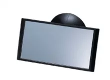 Зеркало в салон автомобиля Carmate Mini Mirror, плоское, черное