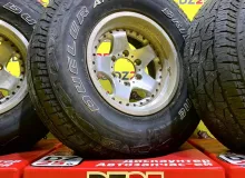 Колеса на дисках Berg 6x139.7 c шинами Bridgestone 285/75R16