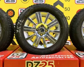 Колеса на дисках Nissan 4x100 c шинами Yokohama 185/65R15