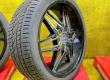 Колеса на дисках Sporza 6x139.7 c шинами R24 APLUS A607 295/35R24