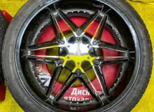 Колеса на дисках Sporza 6x139.7 c шинами R24 APLUS A607 295/35R24