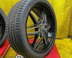 Колеса на дисках Sporza 6x139.7 c шинами R24 APLUS A607 295/35R24