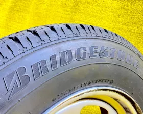 Колесо на диске Daihatsu 5x139.7 c шиной Bridgestone 195/80R15