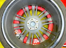 Колеса на дисках Lexus 5x114.3 c шинами Yokohama 255/35R22