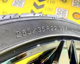 Колеса на дисках Lexus 5x114.3 c шинами Yokohama 255/35R22